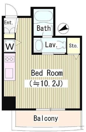 グリーンヒルズ河田町の物件間取画像